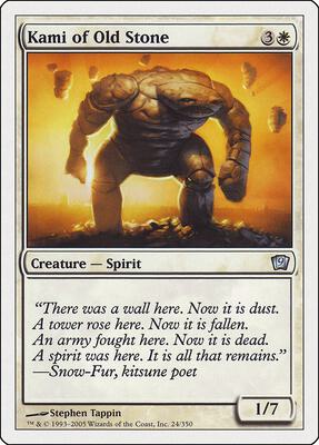 Kami of Old Stone card from 9th Edition