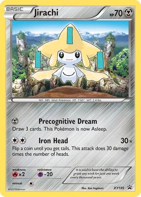 Jirachi - XY195 card from XY Promos