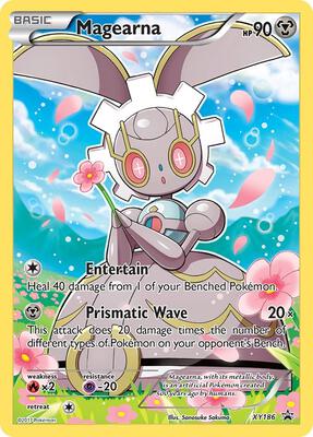 Magearna - XY186 card from XY Promos
