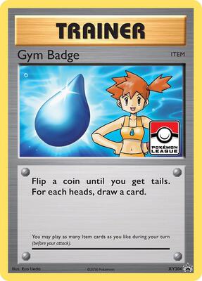 Gym Badge (Misty) card from XY Promos