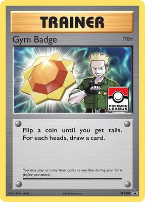 Gym Badge (Lt. Surge) card from XY Promos