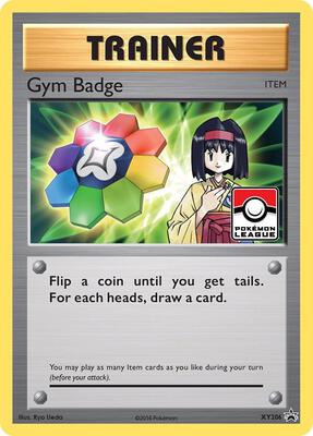 Gym Badge (Erika) card from XY Promos