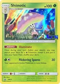 Shiinotic - SM10 (Prerelease) [Staff] card from SM Promos