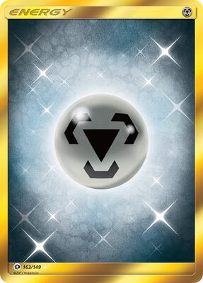 Metal Energy (Secret) card from SM Base Set