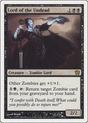 Lord of the Undead card from 9th Edition