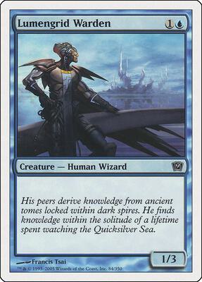 Lumengrid Warden card from 9th Edition