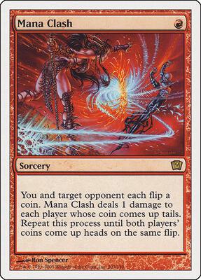 Mana Clash card from 9th Edition