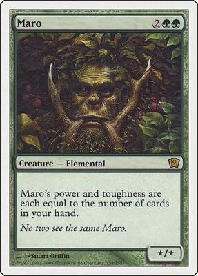 Maro card from 9th Edition