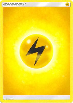 Lightning Energy (2017 Unnumbered) card from SM Base Set