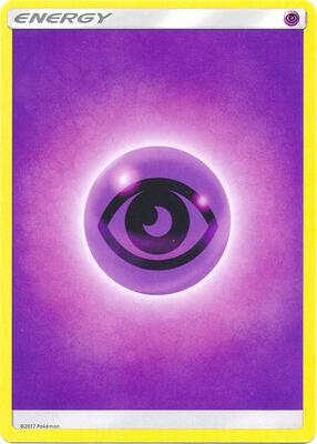 Psychic Energy (2017 Unnumbered) card from SM Base Set