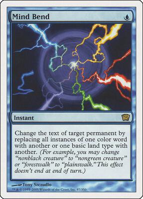 Mind Bend card from 9th Edition