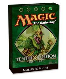 10th Edition Theme Deck - Molimo's Might card from 10th Edition