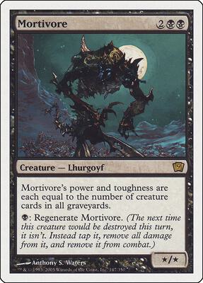 Mortivore card from 9th Edition