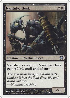 Nantuko Husk card from 9th Edition