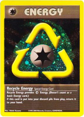 Recycle Energy (WotC 2002 League Promo) card from League & Championship Cards