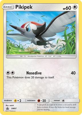 Pikipek - SM07 card from SM Promos
