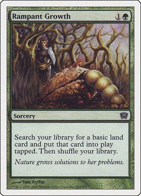 Rampant Growth card from 9th Edition