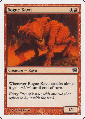 Rogue Kavu card from 9th Edition