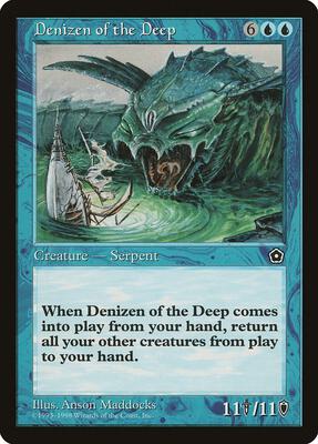 Denizen of the Deep card from Portal Second Age