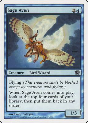 Sage Aven card from 9th Edition