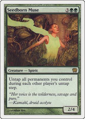 Seedborn Muse card from 9th Edition