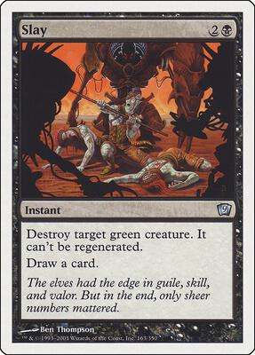 Slay card from 9th Edition