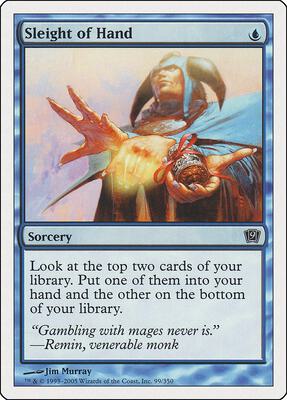Sleight of Hand card from 9th Edition