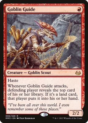 Goblin Guide card from Modern Masters 2017