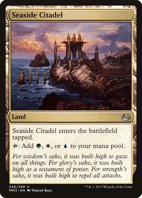 Seaside Citadel card from Modern Masters 2017