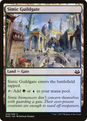 Simic Guildgate card from Modern Masters 2017