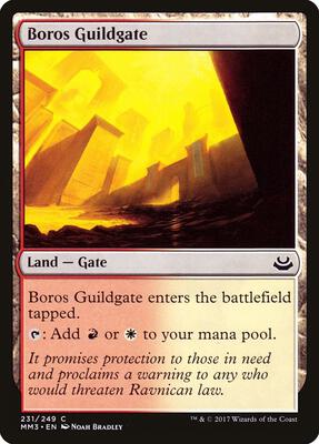 Boros Guildgate card from Modern Masters 2017