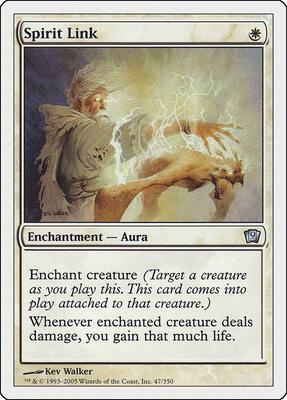Spirit Link card from 9th Edition