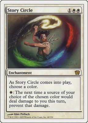 Story Circle card from 9th Edition