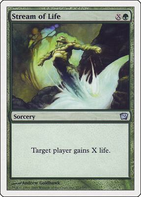 Stream of Life card from 9th Edition