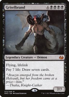 Griselbrand card from Modern Masters 2017
