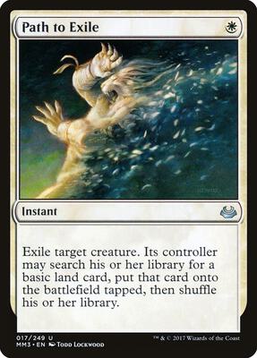 Path to Exile card from Modern Masters 2017