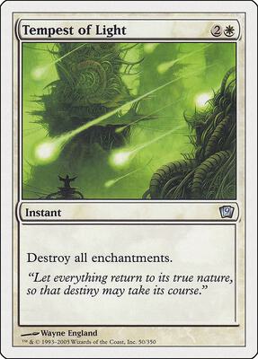 Tempest of Light card from 9th Edition