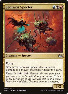Sedraxis Specter card from Modern Masters 2017