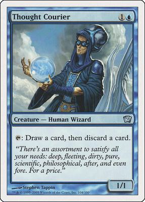 Thought Courier card from 9th Edition