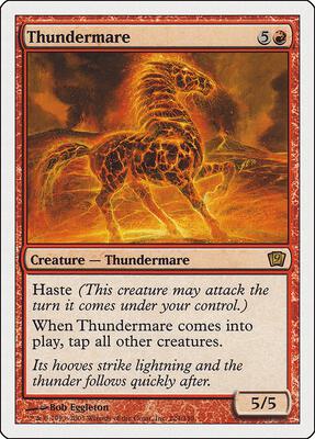 Thundermare card from 9th Edition