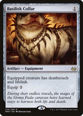 Basilisk Collar card from Modern Masters 2017
