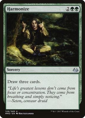 Harmonize card from Modern Masters 2017