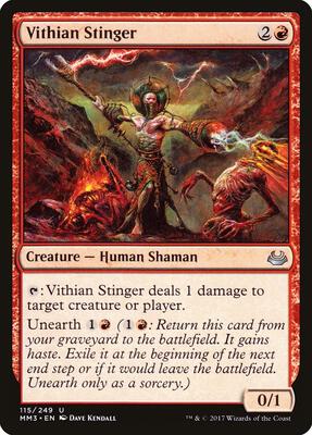 Vithian Stinger card from Modern Masters 2017