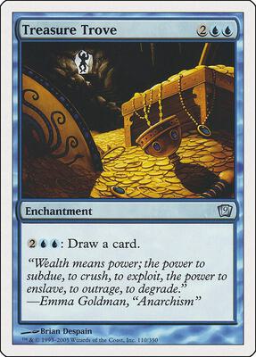 Treasure Trove card from 9th Edition