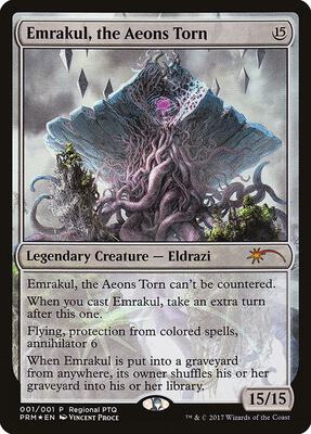 Emrakul, the Aeons Torn card from Pro Tour Promos