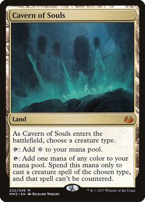 Cavern of Souls card from Modern Masters 2017