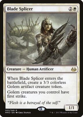 Blade Splicer card from Modern Masters 2017
