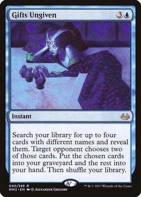 Gifts Ungiven card from Modern Masters 2017