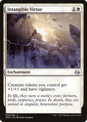 Intangible Virtue card from Modern Masters 2017