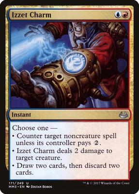 Izzet Charm card from Modern Masters 2017